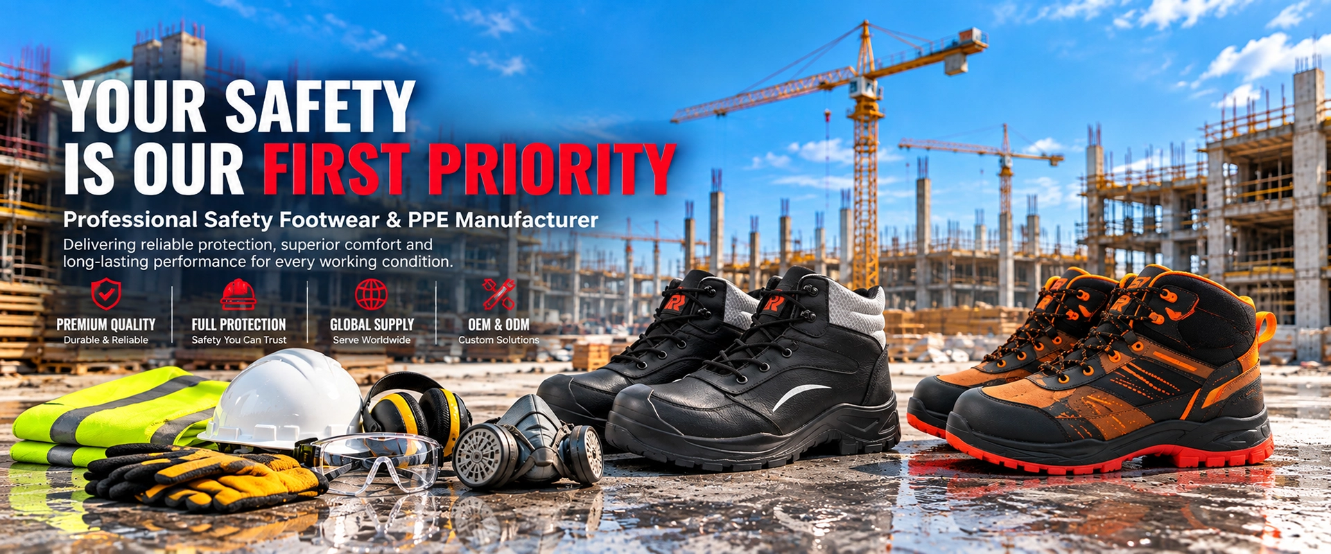 Safety Shoes Banner